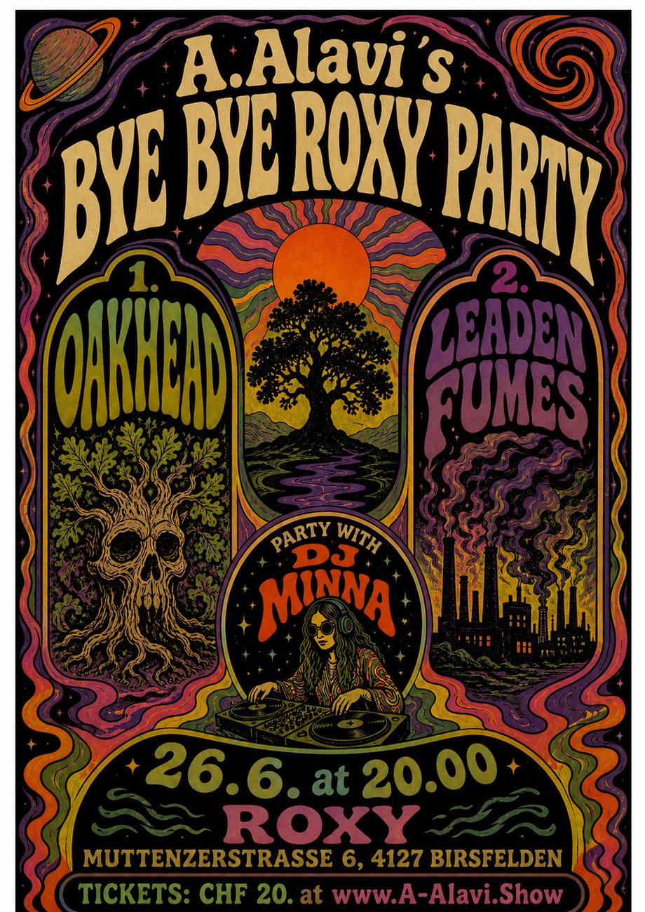A. Alavis Bye Bye ROXY Party